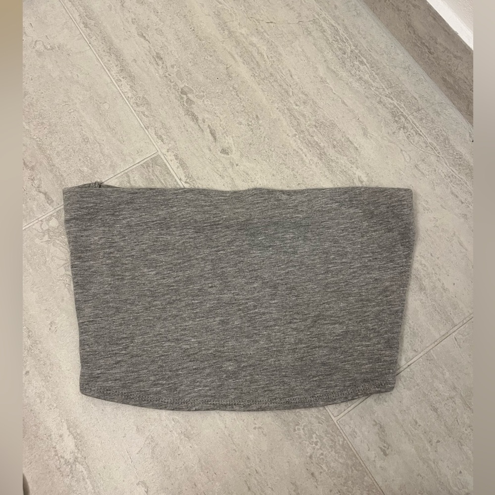 H&M grey tube top